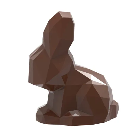 Chocolate Mould; Sitting Rabbit Origami - each